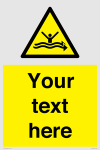 Custom Warning strong currents